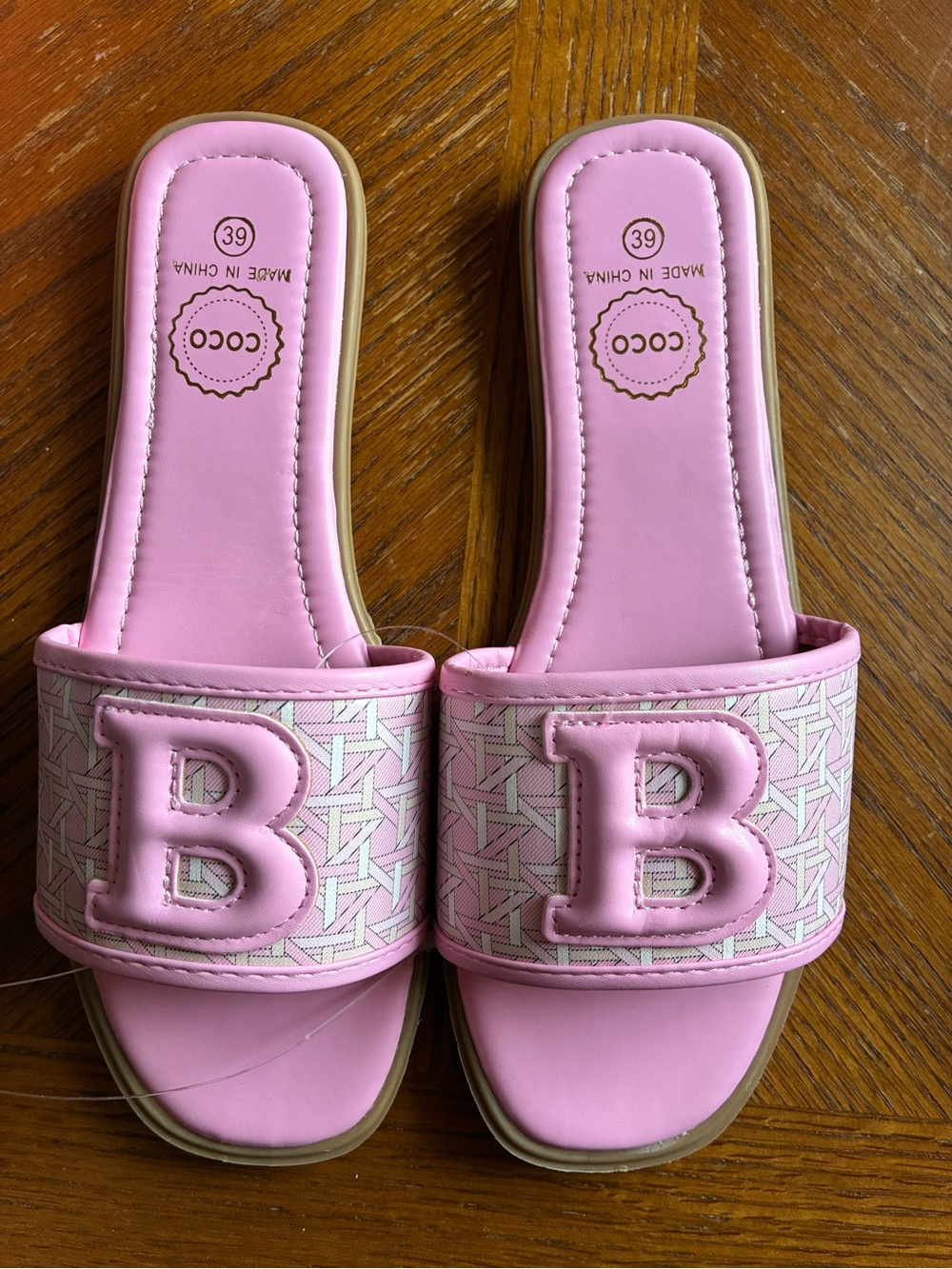 Pink Slide Sandals for Women